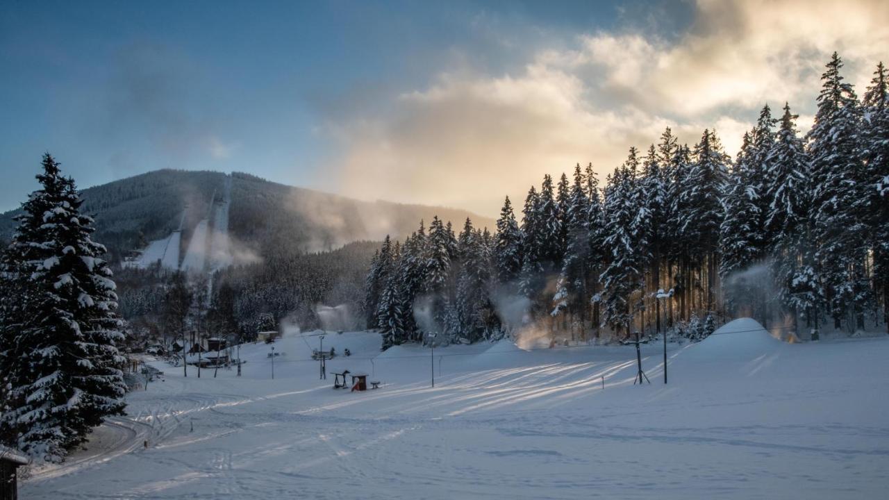 Wellness Hotel Sedy Vlk Harrachov Exterior foto